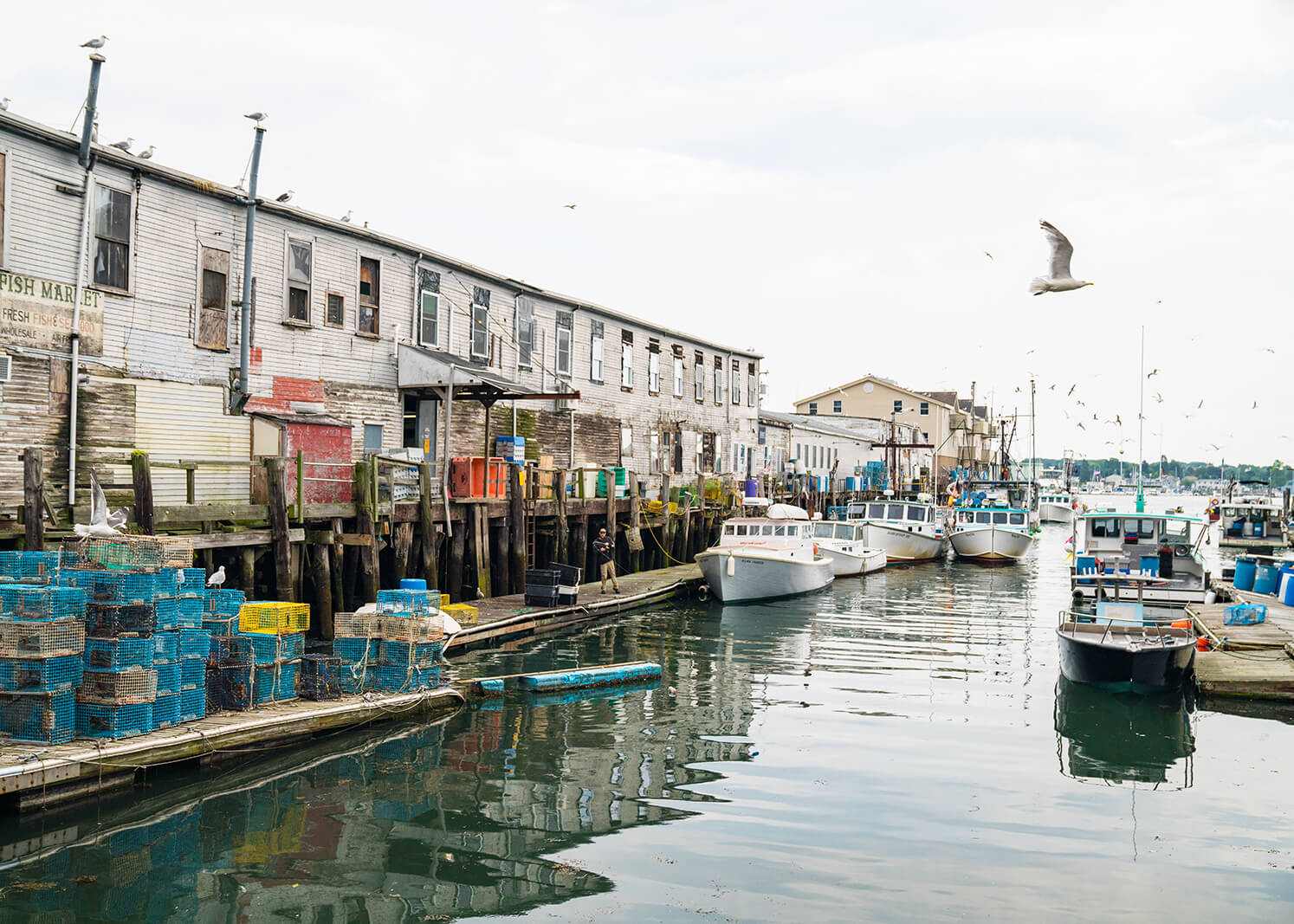 Portland Maine Wharf